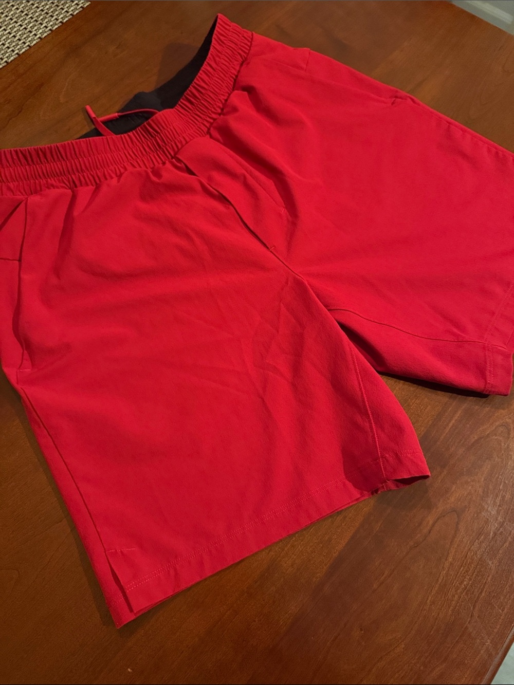 lululemon athletica Men's Red Athletic Shorts